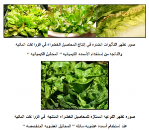 أسمده عضويه خاصه بالزراعات المائيه